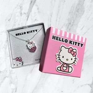 Hello Kitty Fine Silver Necklace